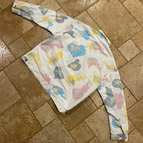 Bape OG Cotton Candy Button Up Shirt Jacket
